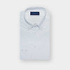 Classic Fit Plain White Oxford Cotton Shirt with Button Down Collar & Two Button Cuff