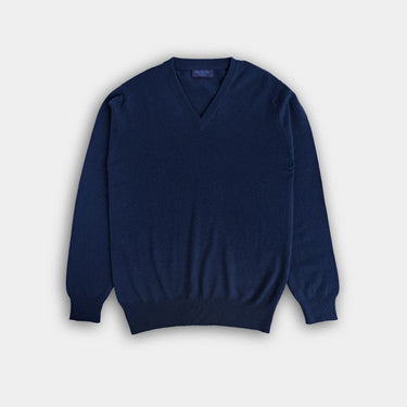 Admiral V-Neck Cashmere Sweater