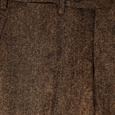 Brown Pure Wool Trousers