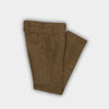 Mid Brown Pure Wool Trousers