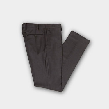 Pebble Grey Pure Wool Trousers