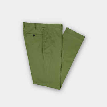 Plain Green Cotton Trousers