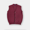 Russet Red Cashmere Waistcoat