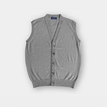 Light Grey Cashmere Waistcoat