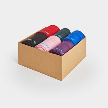 Long Heavy Wool Sport Socks - Six Pack