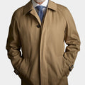 Beige Cotton Bogart Coat