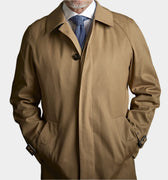 Beige Cotton Bogart Coat