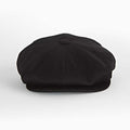 Black Cashmere Gatsby Cap