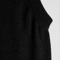 Black Cashmere Vest