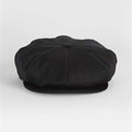 Black Loden Gatsby Cap