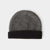 Black & White Reversible Cashmere Beanie