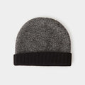 Black & White Reversible Cashmere Beanie