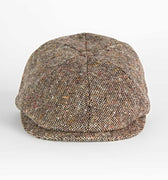 Brown & Beige Mottle Wool Toni Cap