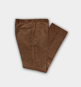 Brown Cotton Corduroy Trousers