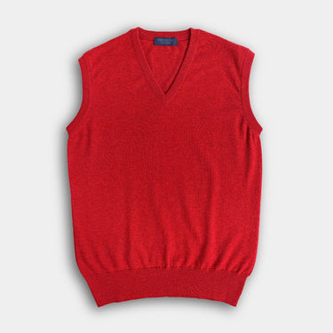 Cardinal V - Neck Cashmere Slipover