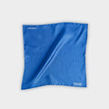 Classic Blue Silk Pocket Square