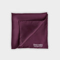 Classic Burgundy Silk Pocket Square