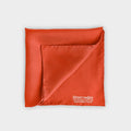 Classic Burnt Orange Silk Pocket Square