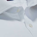 Classic Fit, Cutaway Collar, Two Button Cuff Shirt in a White Diamond