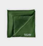 Classic Green Silk Pocket Square