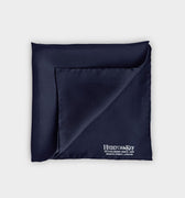 Classic Navy Silk Pocket Square