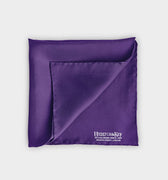 Classic Purple Silk Pocket Square