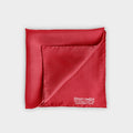 Classic Red Silk Pocket Square