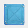 Cobalt Leather & Light Blue Suede Small Travel Tray