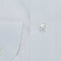 Contemporary Fit, Button Down Collar, 2 Button Cuff Shirt In White Fine Oxford Cotton