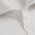 Contemporary Fit, Cutaway Collar, 2 Button Cuff Shirt in a White Textured Cotton