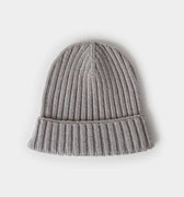 Coyote Grey Cashmere Beanie