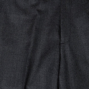 Dark Grey Pure Wool Trousers