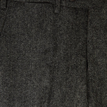 Dark Grey Pure Wool Trousers