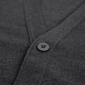 Derby Grey 100% Cashmere Cardigan