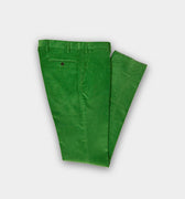 Emerald Cotton Corduroy Trousers