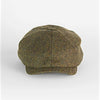 Forrest Herringbone 100% Wool Made In England Gatsby Cap