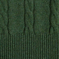 Green Cashmere Cricket Sweater