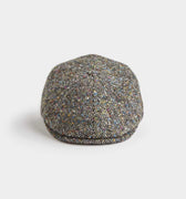 Green Pick & Pick Donegal Tweed Wool Toni Cap