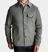 Grey Cashmere & Wool Blend Botto Jacket