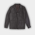 Grey Hopsack Wool & Cashmere Chianti Jacket