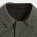 Grey Reversible Wool Sforzare Car Coat