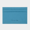 Light Blue Calf Leather Double Sided Card Holder