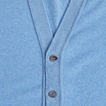 Light Blue Cashmere Cardigan