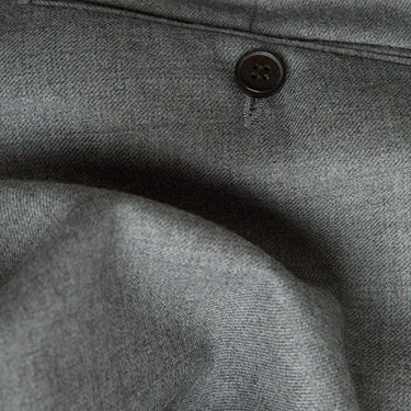 Light Grey Pure Wool Trousers