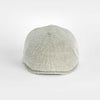 Light Olive Plain Micro Herringbone Linen Toni Cap