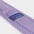 Lilac Herringbone Silk Tie