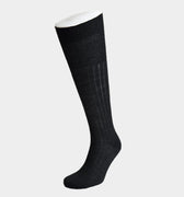 Long Black Cotton Socks