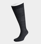 Long Dark Grey Wool Socks