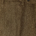 Mid Brown Pure Wool Trousers