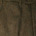 Mid Green Pure Wool Trousers